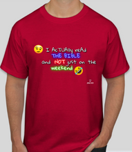 Load image into Gallery viewer, WORDLINE: I READ THE BIBLE (Pre-order status )