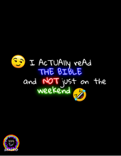 Load image into Gallery viewer, WORDLINE: I READ THE BIBLE (Pre-order status )