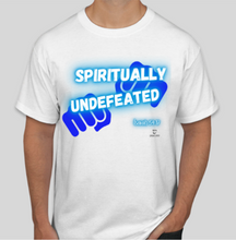 Load image into Gallery viewer, WORDLINE: SPIRITUALLY UNDEFEATEDAA BLUE LINE (Pre-order status)
