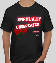 Load image into Gallery viewer, WORDLINE :SPIRITUALLY UNDEFEATED RED LINE (Pre-order status)
