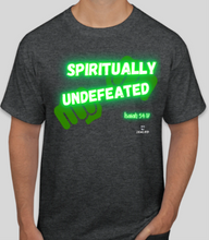 Load image into Gallery viewer, WORDLINE: SPIRITUALLY UNDEFEATED GREEN LINE (Pre-order Status)
