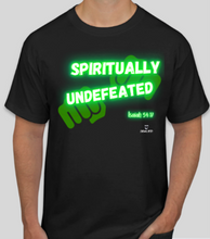 Load image into Gallery viewer, WORDLINE: SPIRITUALLY UNDEFEATED GREEN LINE (Pre-order Status)
